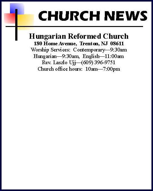 Submit something for the CHURCH NEWS!